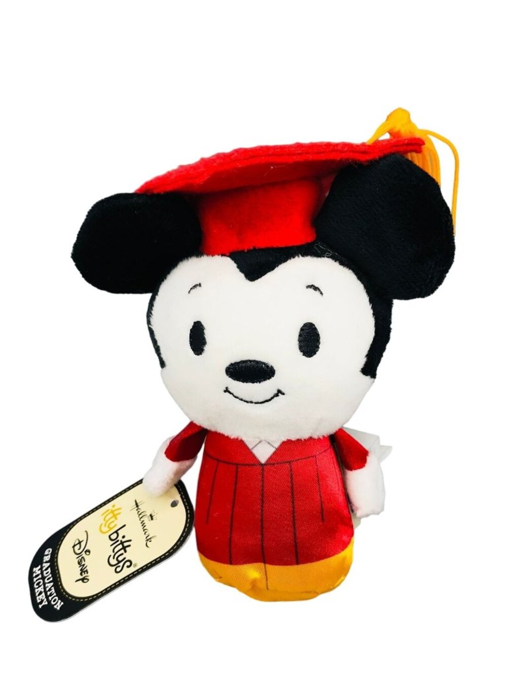 Disney Graduation Mickey Mouse Itty Bittys Plush